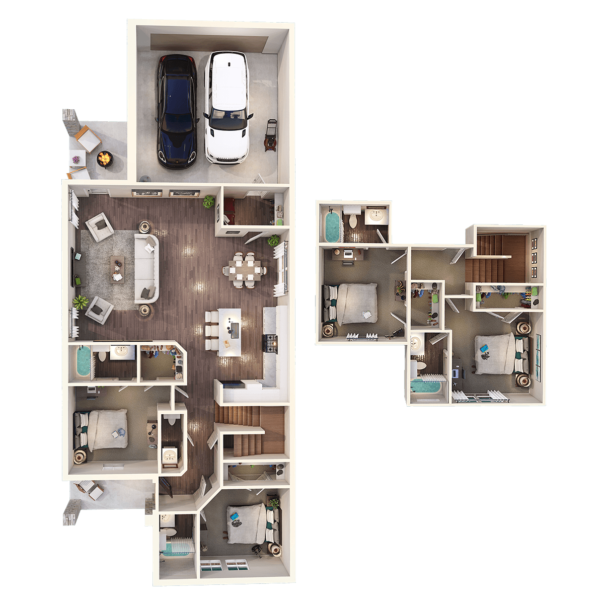 Luxury Townhome Floor Plan_WEB